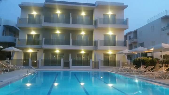 Nektar Beach Hotel Stalos Ngoại thất bức ảnh